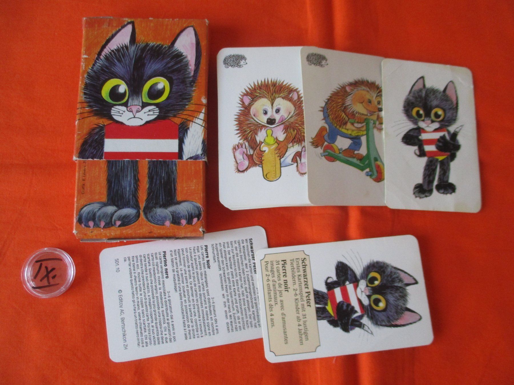 Spiele: Schwarzer Peter , Editoy 1989 – Gebraucht aus Birsfelden von alles-muss-raus