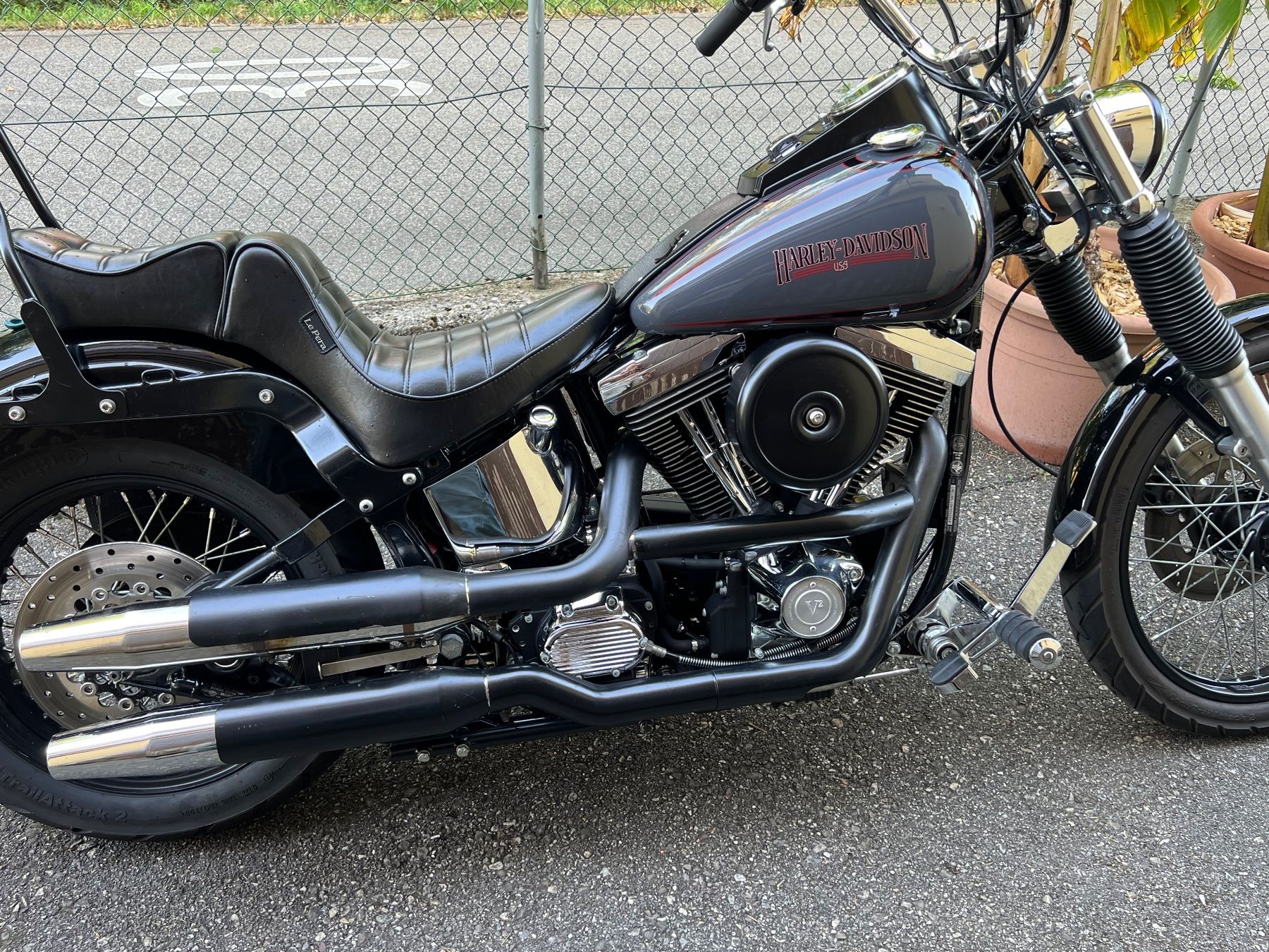 Harley-Davidson Chopper: Harley-Davidson Softail Evo 1340 – Usato da Dietikon venduto da D90-Thom 2