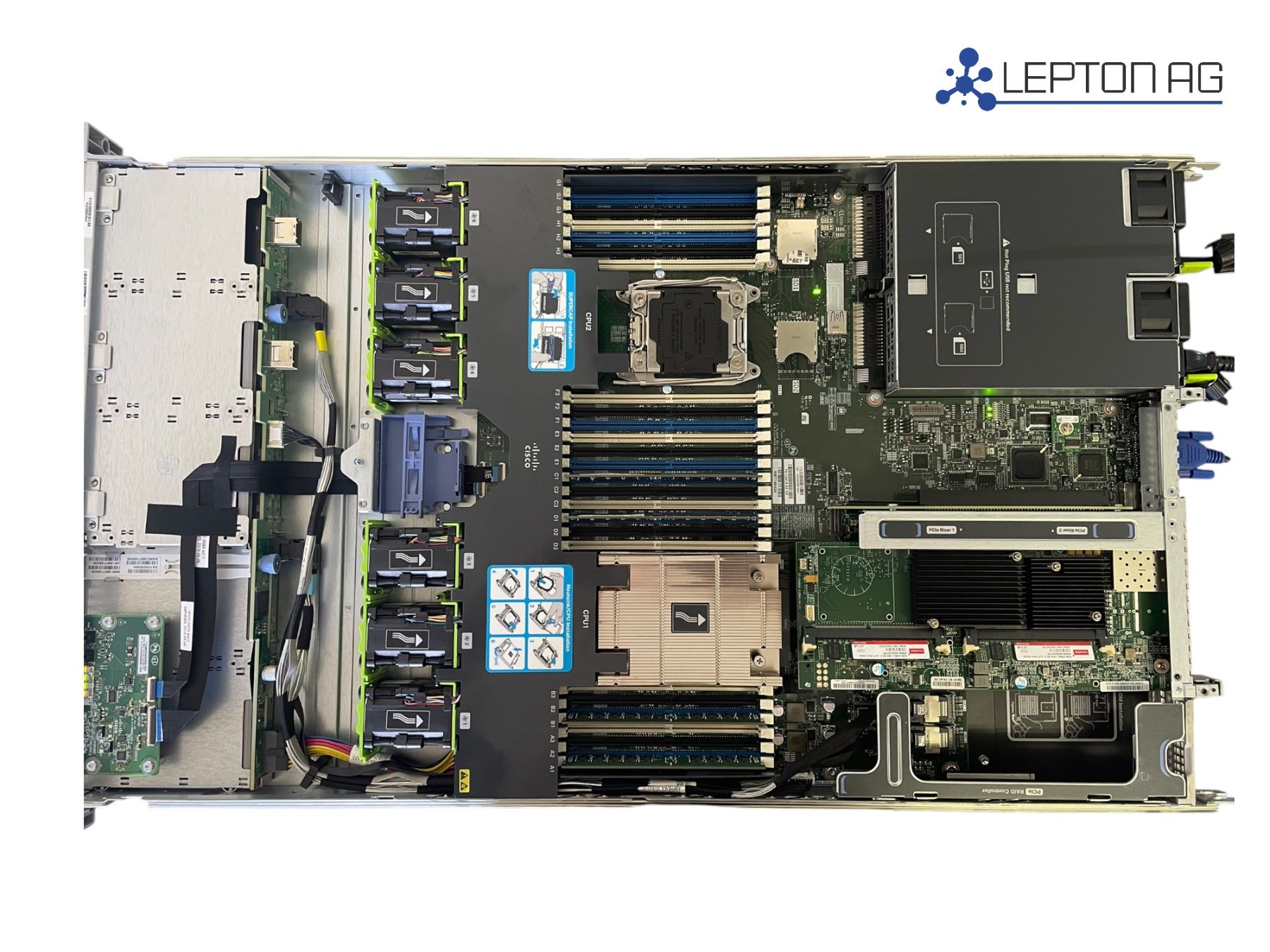 Cisco Server: Cisco UCS C220 m4 Rack Server/ Xeon-E5-2609/32 GB RAM DDR4 – Usato da Niederdorf venduto da LeptonAG 5