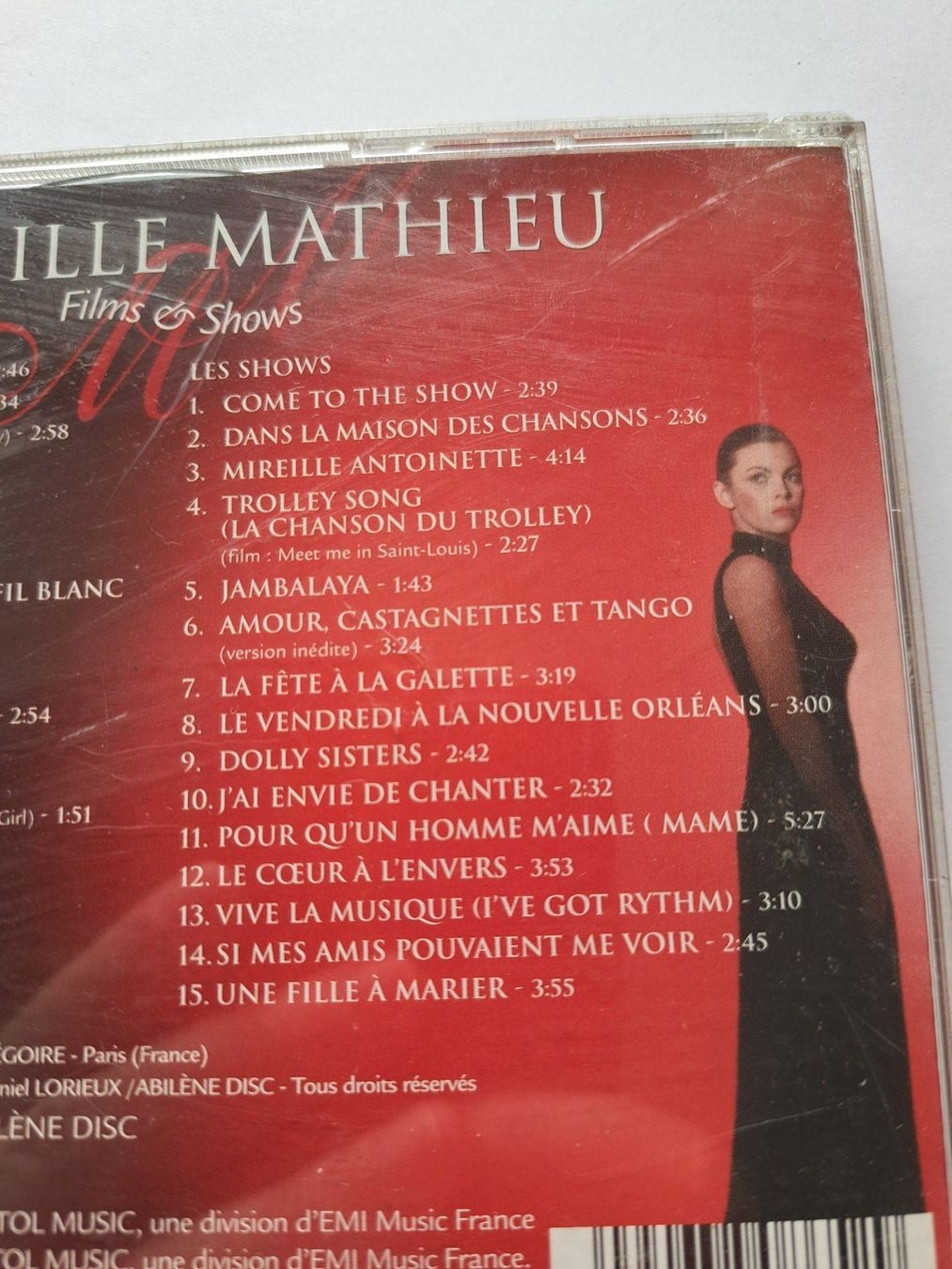 CD: Cd MIreille Mathieu - Films & Shows 2 CDs – Usato da Pully venduto da bro_n52j 4