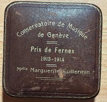 Uhren oder Medaille Vintage Box - Preisgewinn  - 1914