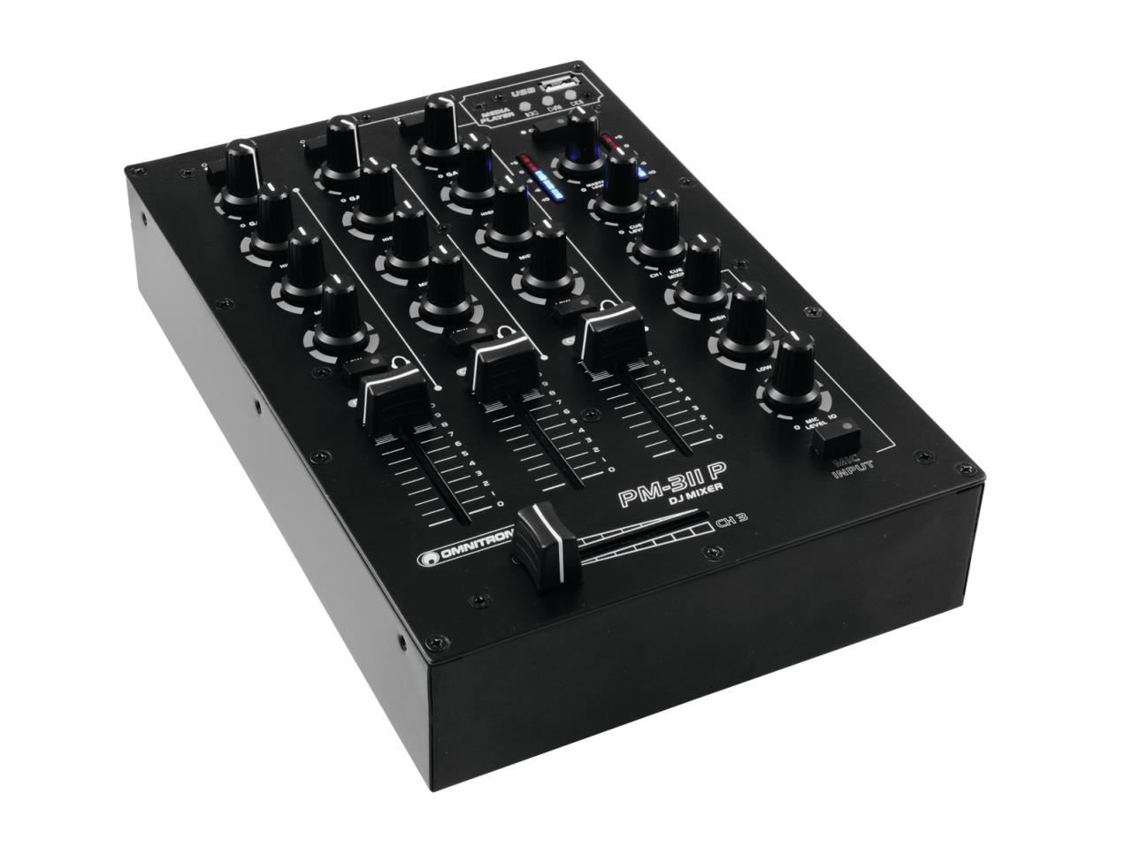 Console di mixaggio: OMNITRONIC PM-311P DJ-Mixer mit Player – Nuovo e nell'imballaggio originale da Däniken SO venduto da Profog1
