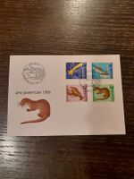 Cachet Pro Juventute 1996 - Timbre Loutre rare!