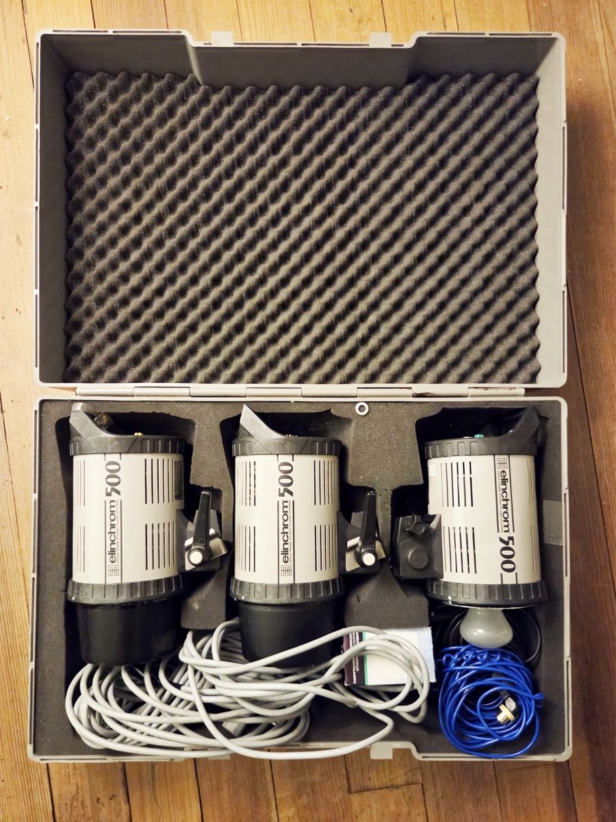 Elinchrom Flash: Elinchrom 500 Blitzanlage Set – Usato da Arbon venduto da camen 1