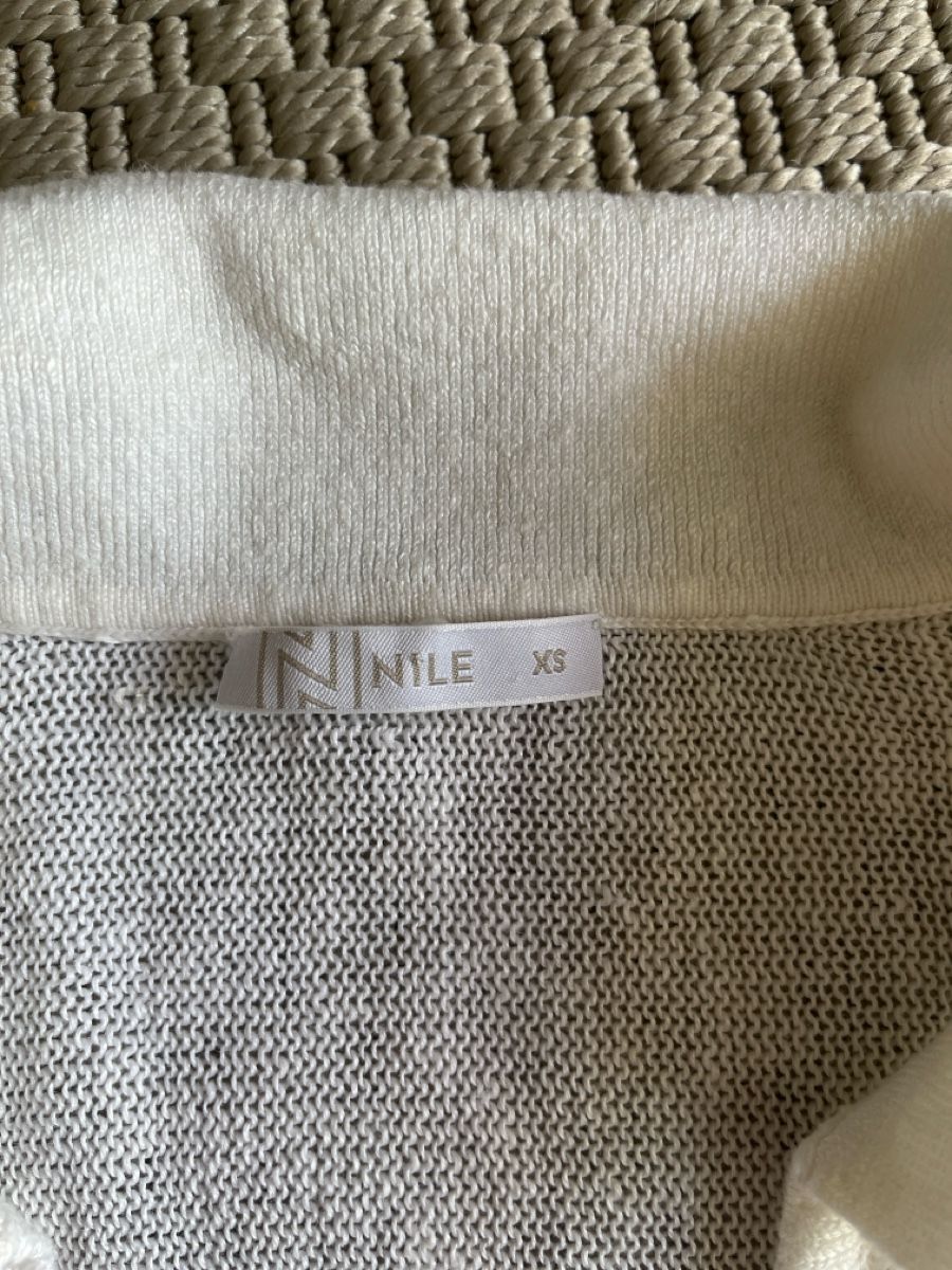 Nile Pulls & Sweat-shirts: Nile Leinenpullover, weiss, XS (S) – D'occasion à Solothurn par Bobesch08 5