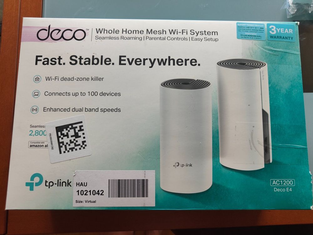 TP-Link Deco E4 WiFi Mesh AC1200 | Kaufen auf Ricardo