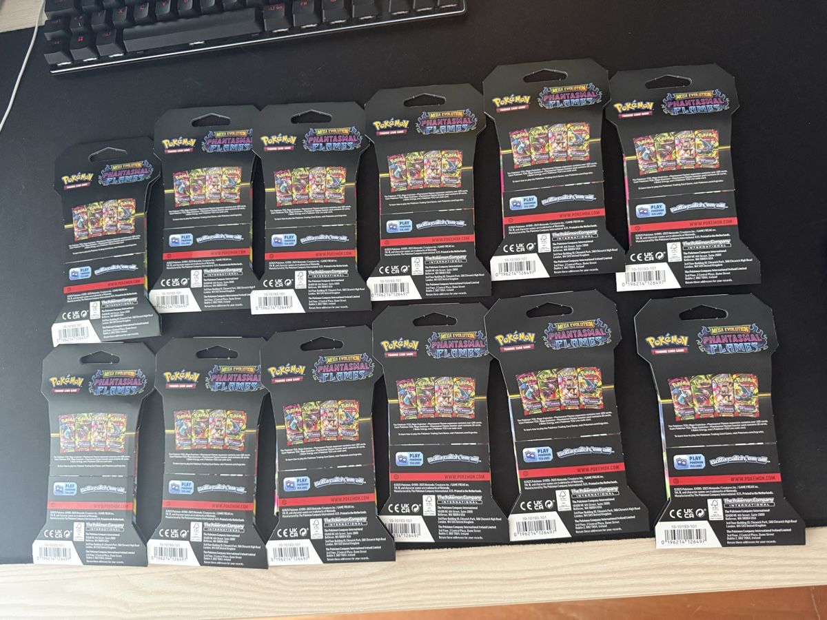 Pokémon Carte collezionabili: Phantasmal Flames Sealed Booster Packs – Nuovo e nell'imballaggio originale da Anglikon venduto da Alejandro.sz 1