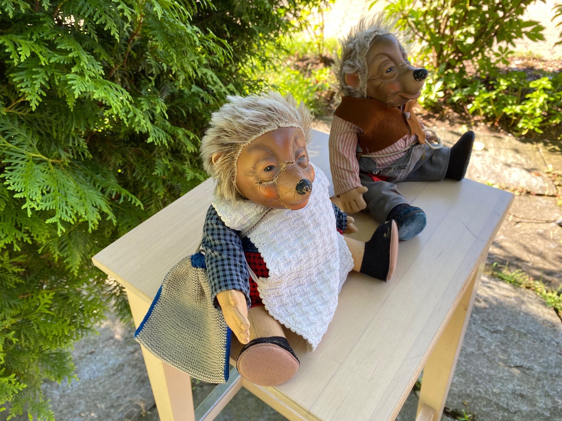 Steiff Giocattoli: Steiff Igelpaar Mecki und Micki – Usato da Feldbach venduto da Olive1 1