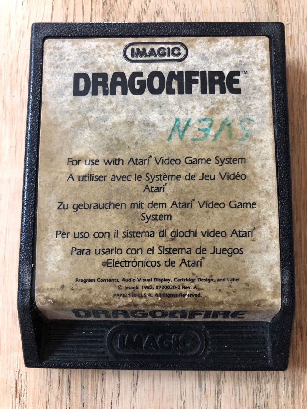 Atari Giochi: Dragonfire für Atari 2600 – Usato da Kestenholz venduto da Matti_10