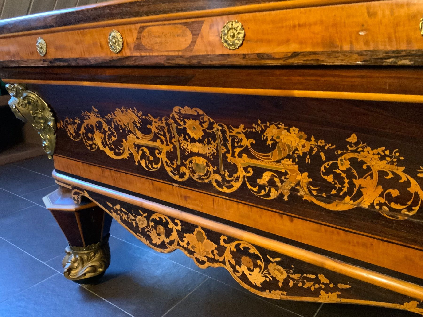 Billiardtische: Billard ancien XIX Carambole type Charles X – Gebraucht aus Bex von prb_8wzv 3