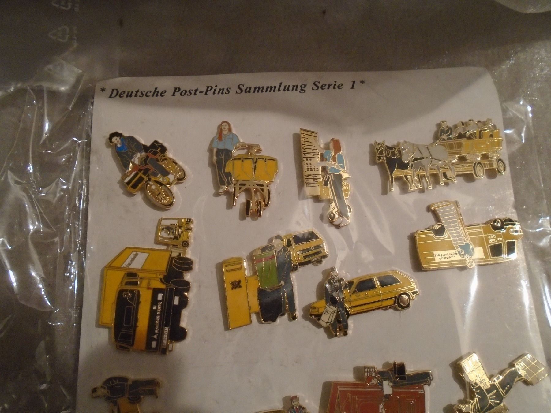 Placchette & Badge: 20 Tl. Deutscher Post Pin Satz Farbabweichungen möglich – Usato da Winterthur venduto da Beli2000 1
