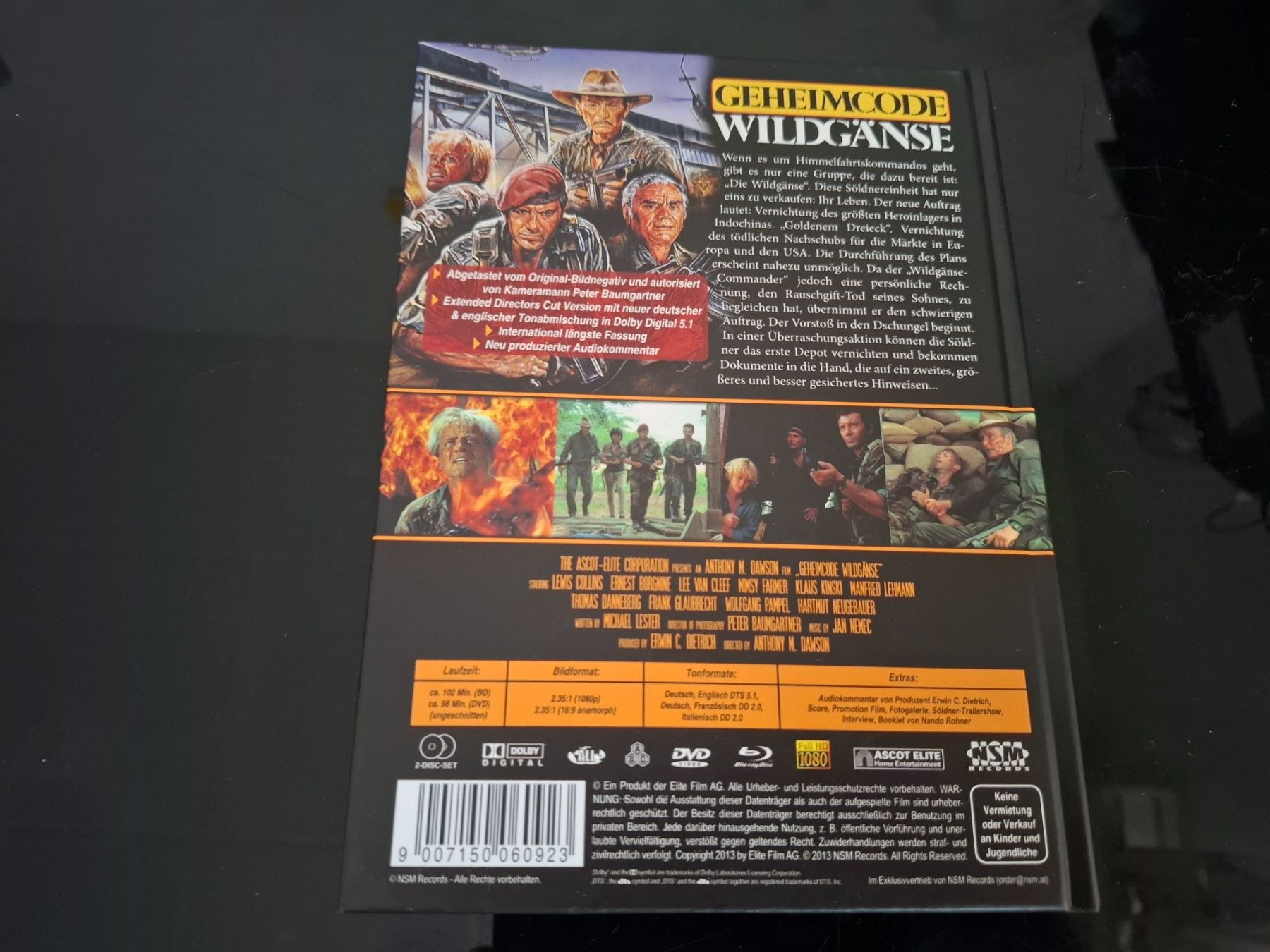 Tutti i DVDs: Geheimcode Wildgänse (Blu-Ray & DVD Mediabook) – Usato da Frauenfeld venduto da Frankenstein01 1
