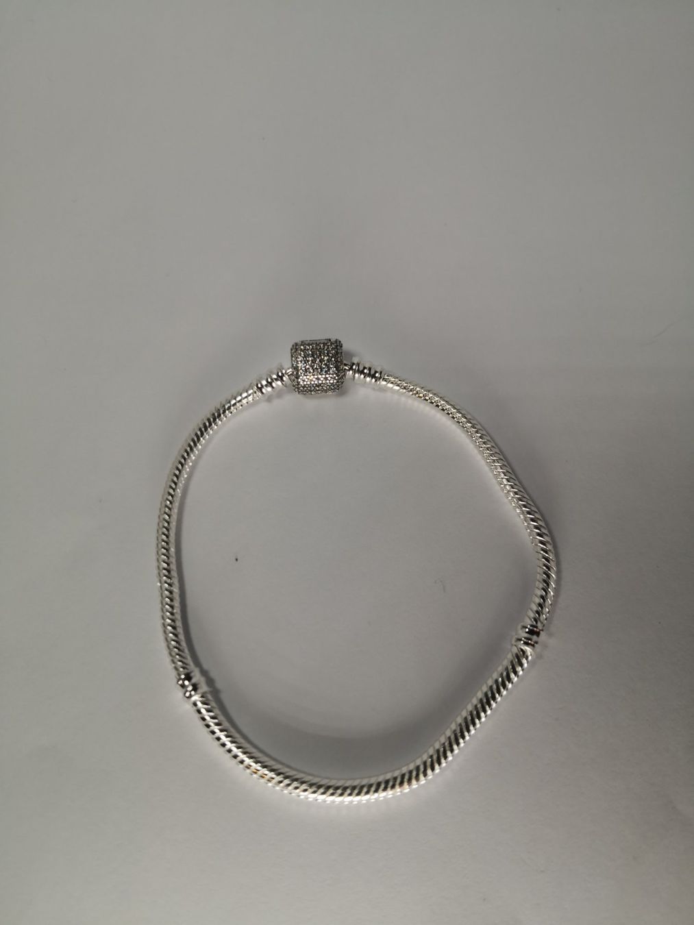 Bracelets: Armband ähnlich Pandora 925 Silber – Neuf (Voir description) à Niederbüren par Fidi5 3