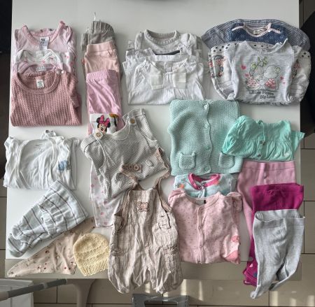 Grosses Mädchen Winterkleider Paket 62/68