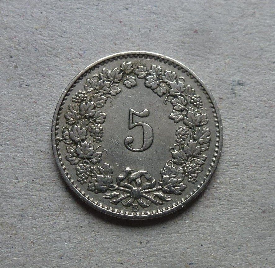 Tutti le monete: ++ 5 Rappen 1879, gute Erhaltung – Usato da Walkringen venduto da Casablanca777 1