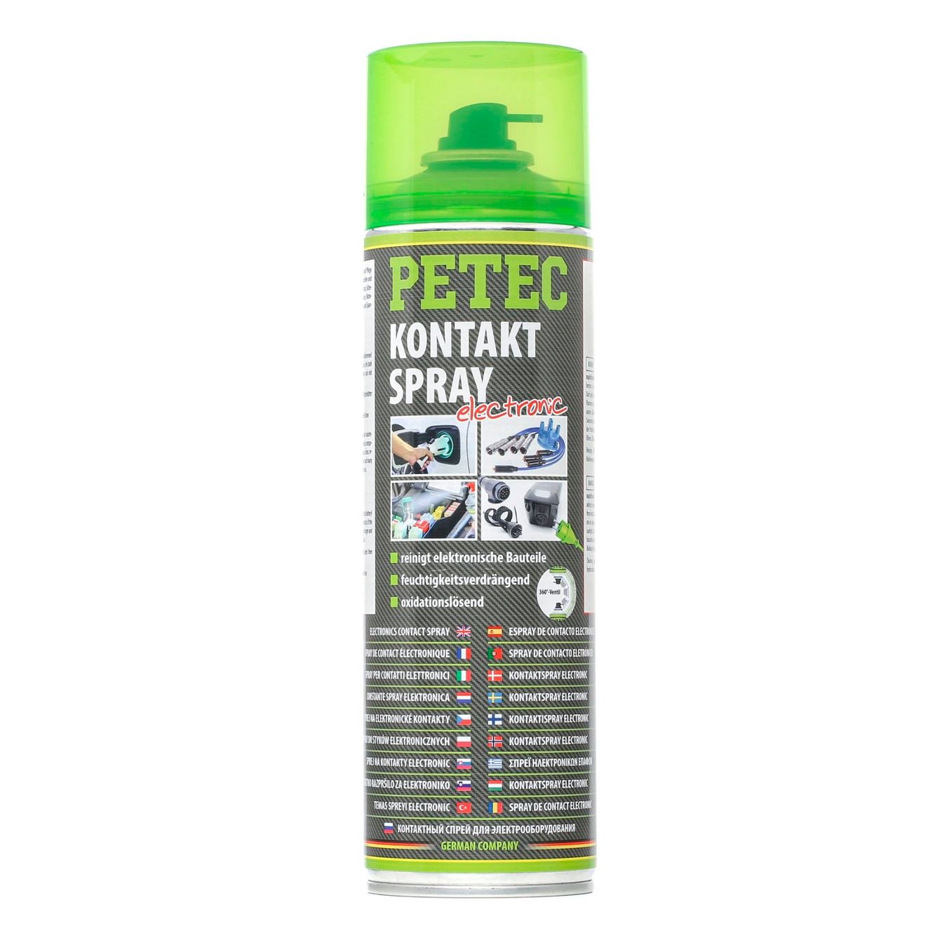 Tutti gli attrezzi: PETEC Kontaktspray,  500 ml – Nuovo e nell'imballaggio originale da Dietikon venduto da KFZ-Spezialwerkzeuge