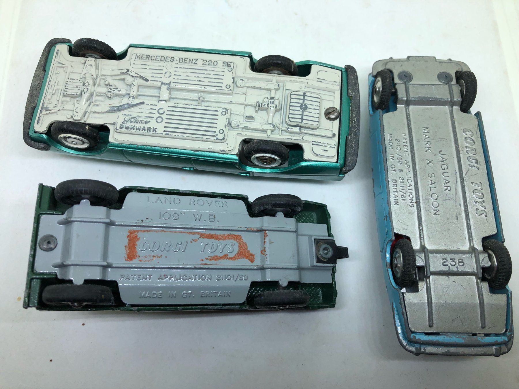 Corgi Toys Modellautos: 3 Modellautos GORGI / TEKNO – Gebraucht aus Gümmenen von Ug6 3