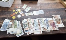 Deutsche Mark Spielgeld aus Papier Vintage / Retro 80er