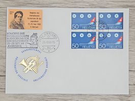 CL17 Enveloppe + Timbre Suisse 1968