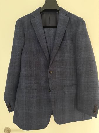 Suitsupply Anzug schwarz/blau, Grösse 50