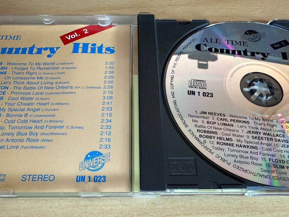 Various All Time Country Hits Vol. 2 Kaufen auf Ricardo