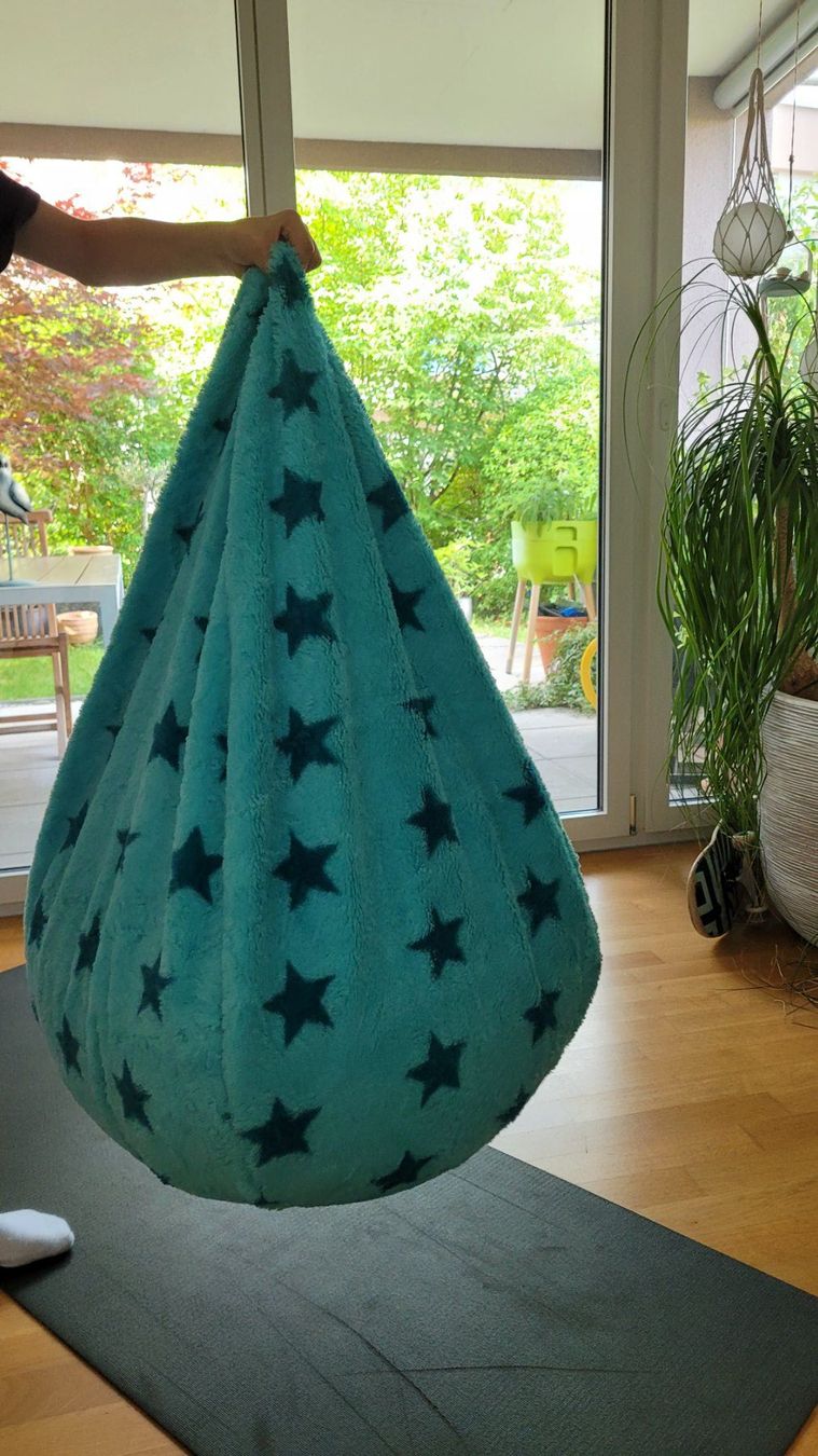 Cuscini: Sternen-Sitzsack für Kinder – Usato da Langnau am Albis venduto da maj_hz95