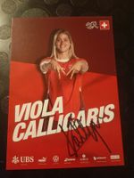 Viola Calligaris - handsigniert SFV Karte  ⚽🇨🇭🇨🇭