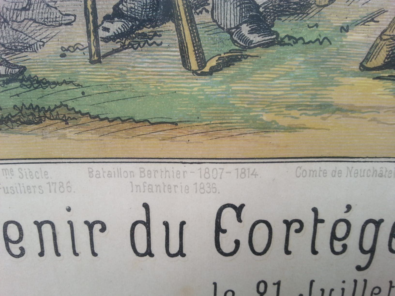 Grafica & Litografie: Auguste Bachelin lithographie  M.Furrer – Usato da Cortaillod venduto da lemaurice01 5
