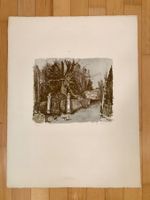 Lithographie von Geo Bretscher  1967
