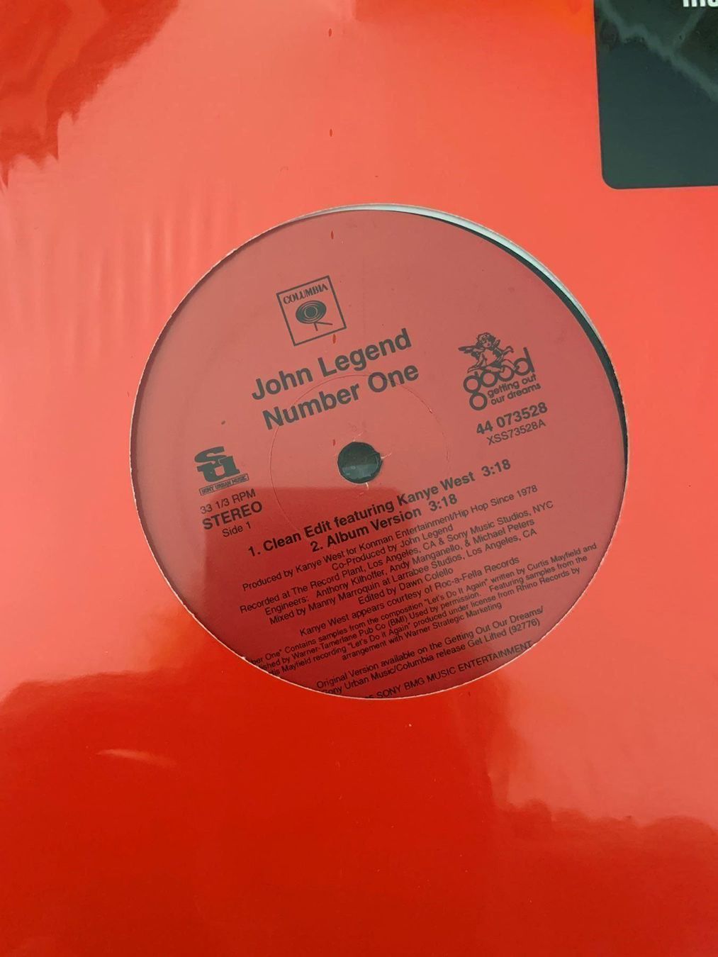 Dischi in vinile: John Legend – Number One – Nuovo (secondo la descrizione) da Nidau venduto da ybm 1
