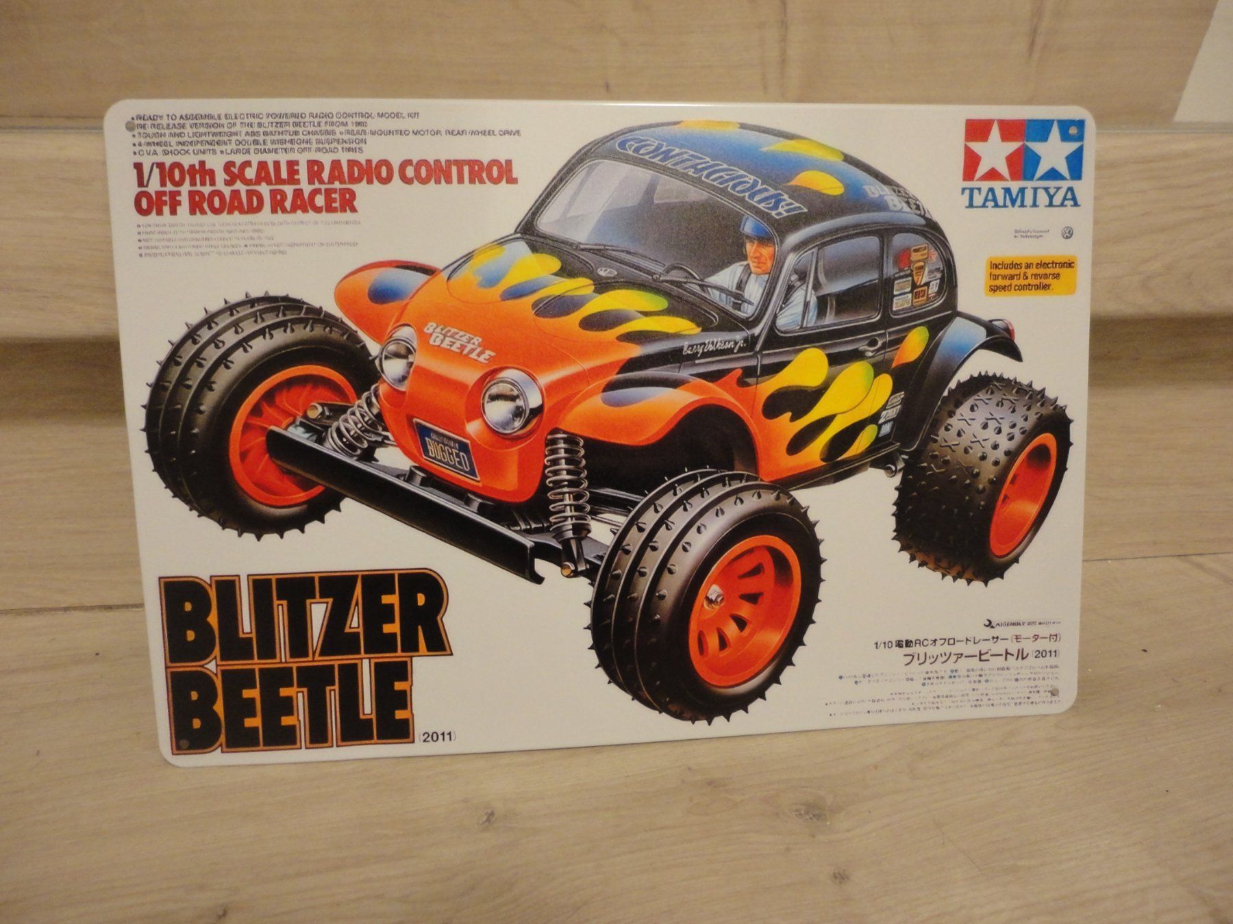 Modellismo RC: Blechschild, cooler Hingucker! Retro! – Nuovo e nell'imballaggio originale da Horgen venduto da RcModell 1