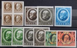 Bayern Lot mit alten Werten IV