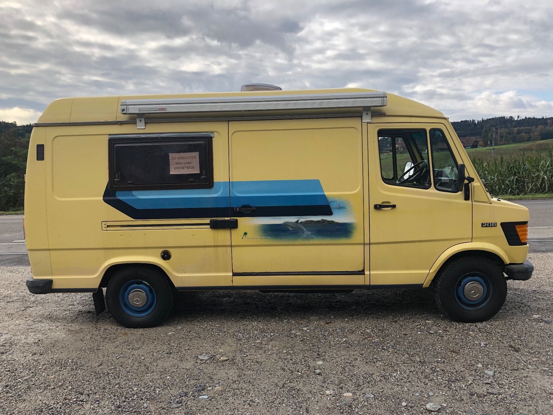 Mercedes-Benz Veicoli da campeggio: Mercedes Benz 208 Camper – Usato da Spiegel b. Bern venduto da Flic01