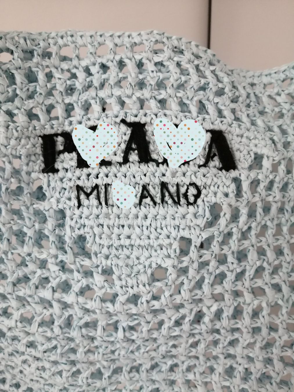 Borse da donna: Tasche aus Rafiabast Blau – Nuovo (secondo la descrizione) da Buchrain venduto da nat_pl5p 1