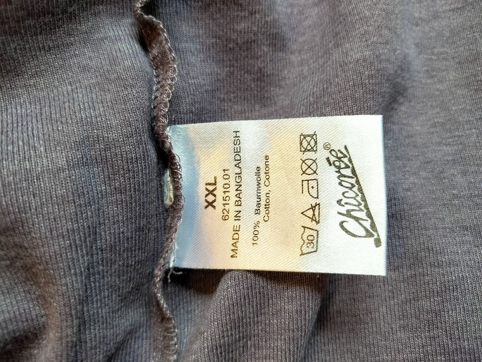T-shirt: Shirt Basic, XXL, dunkellila - Zeitlos & Bequem! – Usato da Schaffhausen venduto da sunsetever 6