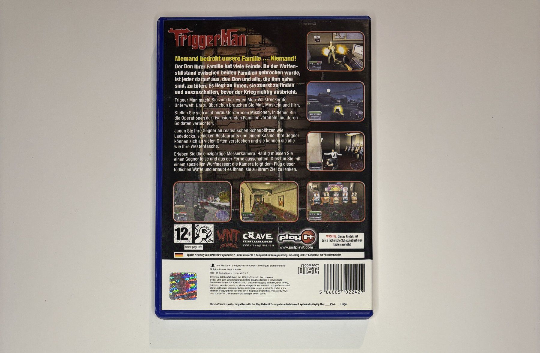 Giochi: PS2 - Triggerman – Usato da Allschwil venduto da Bullach 2
