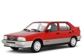 ALFA ROMEO 33 1.7 16V 1989 ROT/SILBER 1:18 LAUDORACING