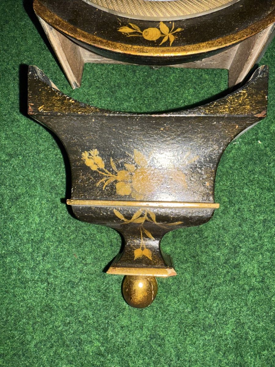 Orologi da terra & Orologi da parete: Pendule murale ancienne avec console, décor floral  – Usato da Payerne venduto da Maylin2018 4