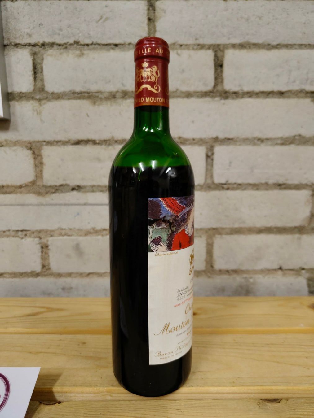 Mouton Rothschild Vins: 1985 Chateau Mouton Rothschild – Neuf (Voir description) à Münchenstein par wusmarino 2