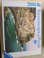Ravensburger Puzzle 2000 Teile, Italien Küste, neuwertig
