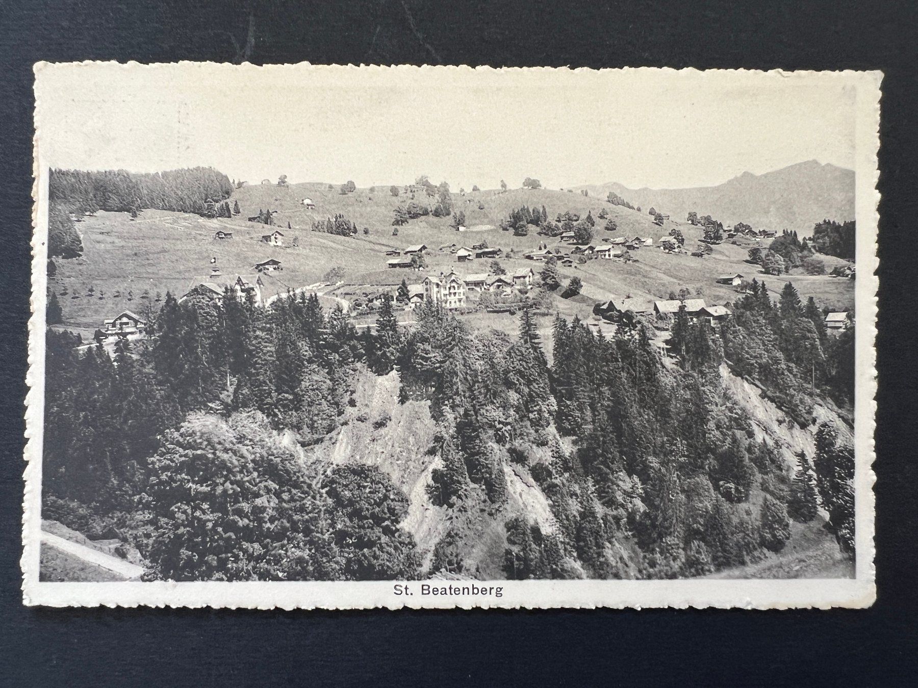 Cartoline postali: Postkarte Beatenberg 1916  (P12) – Usato da Hinwil venduto da Sidi4