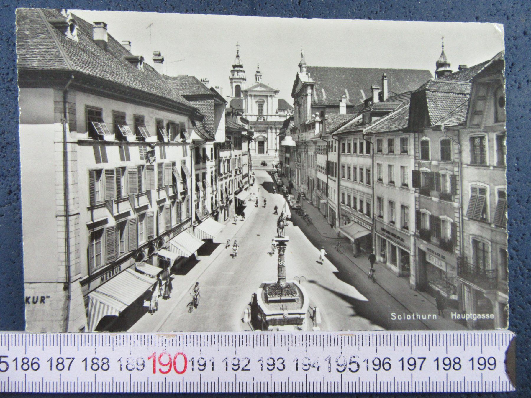 Cartoline postali: SOLOTHURN SO AK HAUPTGASSE MERKUR – Usato da Ettingen venduto da Hausi4711
