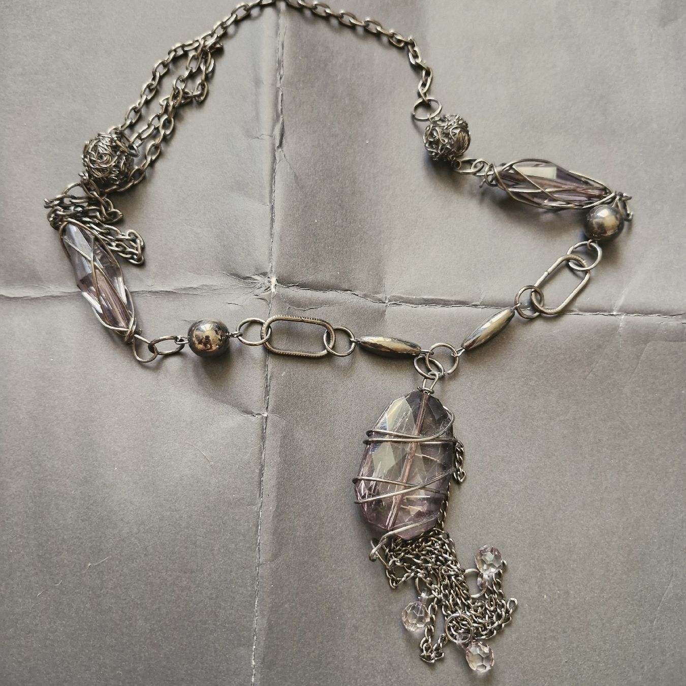 Ketten: Collier noir et bronze – Gebraucht aus Neuchâtel von yas_zdb7