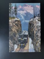Bahn Brünig Pass alte SBB Eisenbahn