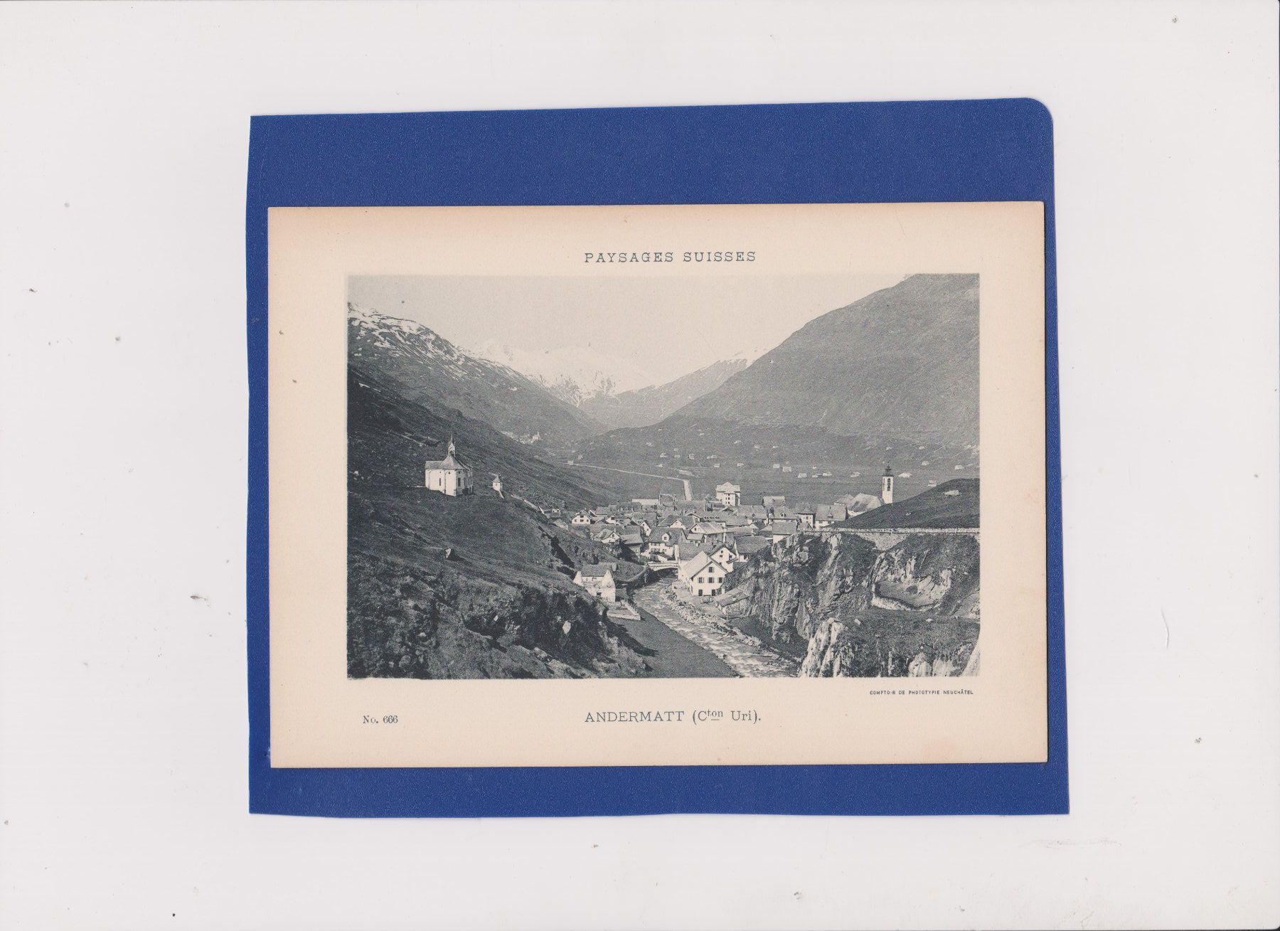 Cartoline postali: image AK... Andermatt – Usato da Bex venduto da Canouille