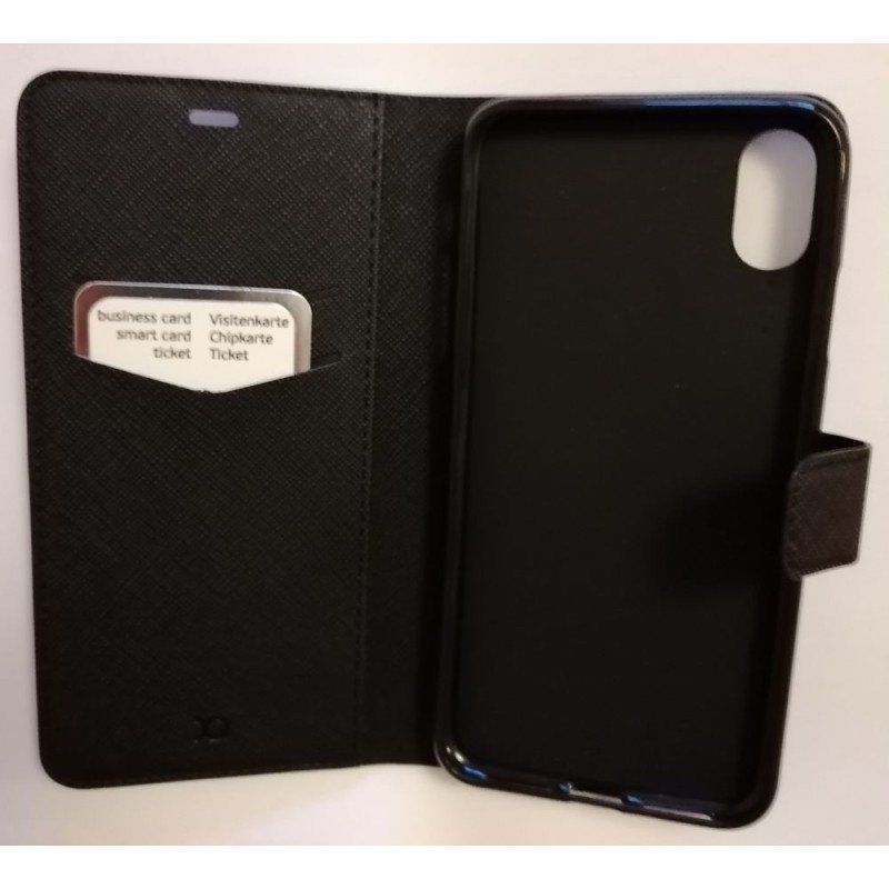 Cover & Protezioni schermo: XQISIT-IPhone Xs Max Wallet Case Kunstleder Schwarz – Nuovo (secondo la descrizione) da Bassersdorf venduto da maga1g 2