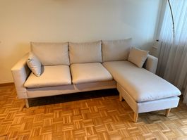Ecksofa beige