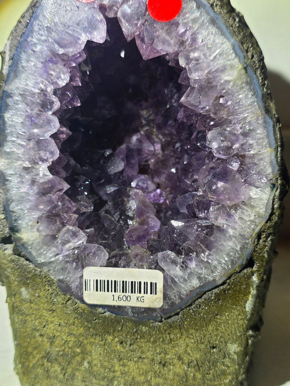 Minerali & Pietre curative: Amethyst Cave 1.6kg – Nuovo e nell'imballaggio originale da Matzingen venduto da Shay_Crystalz 1