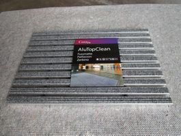 AluTopClean Türvorlage Fussmatte Vorlage 40x60cm, grau