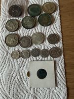 Alte Münzsammlung Silber  verschiedene Jahrgängen (50